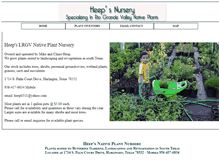 Tablet Screenshot of heepsnursery.com